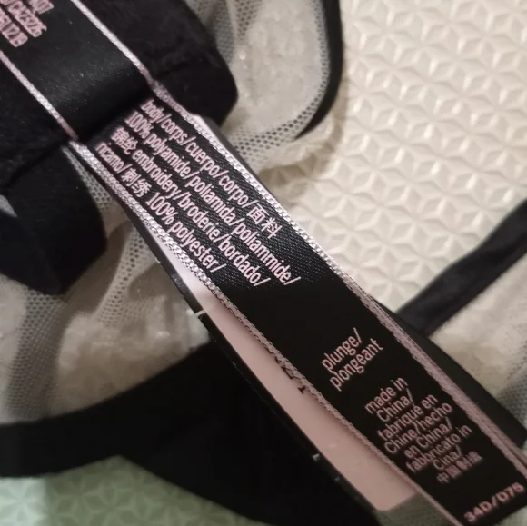 VICTORIA SECRET PLUNGE BALCONET BRA SIZE 34D - Picture 7 of 8